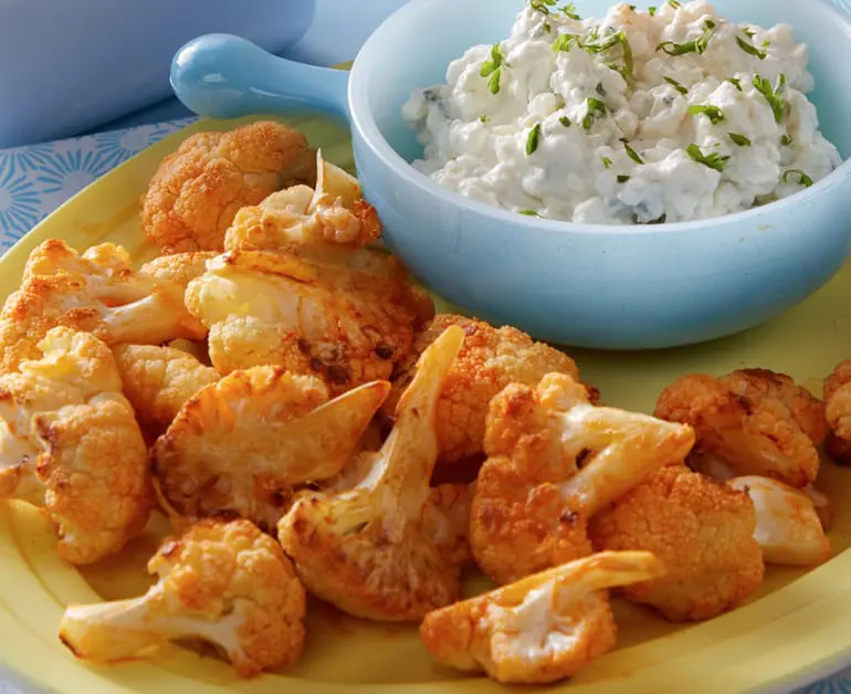 Click to open Buffalo Roasted Cauliflower recipe