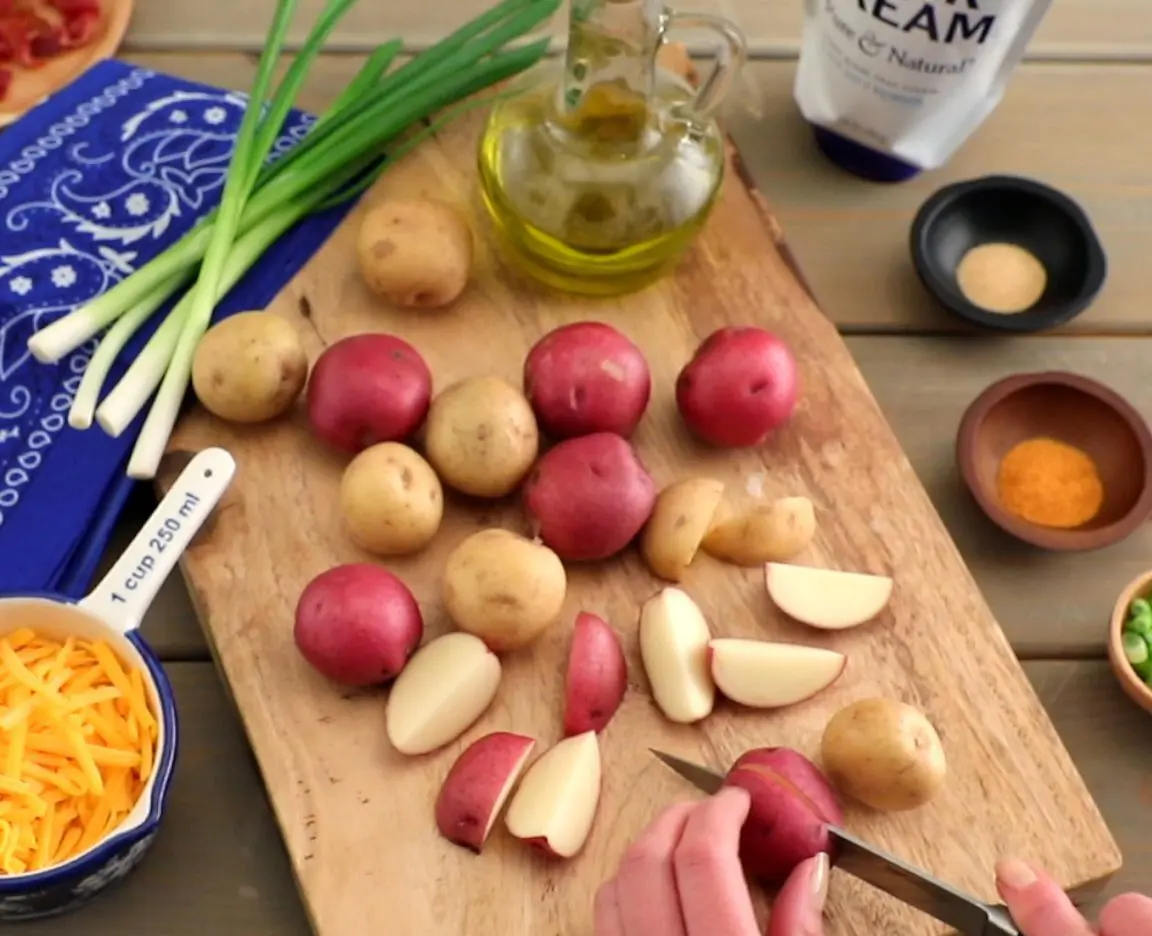 Loaded Grilled Potatoes slider image 3