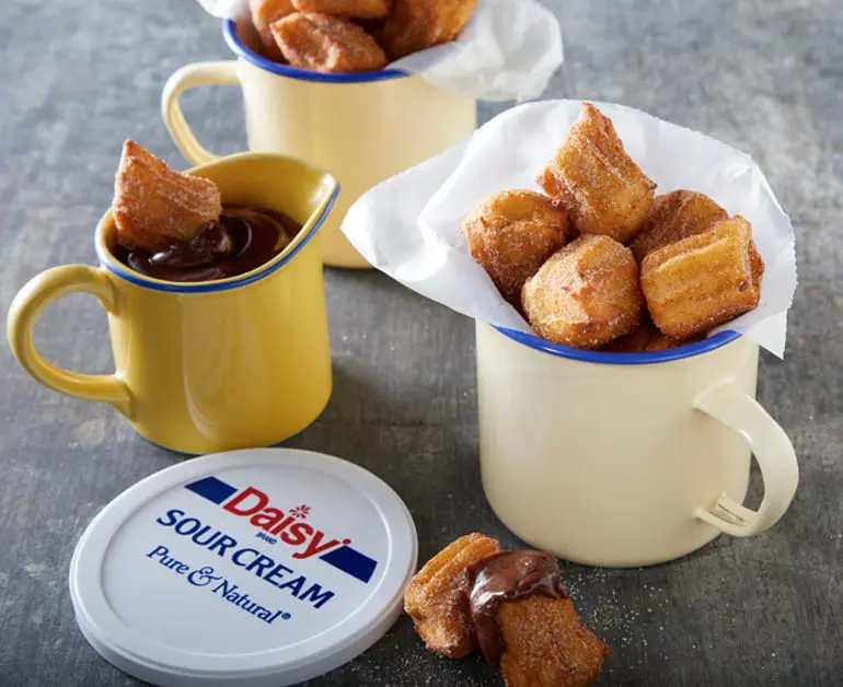 Click to open Mini Churros De Chocolate Mexicano recipe
