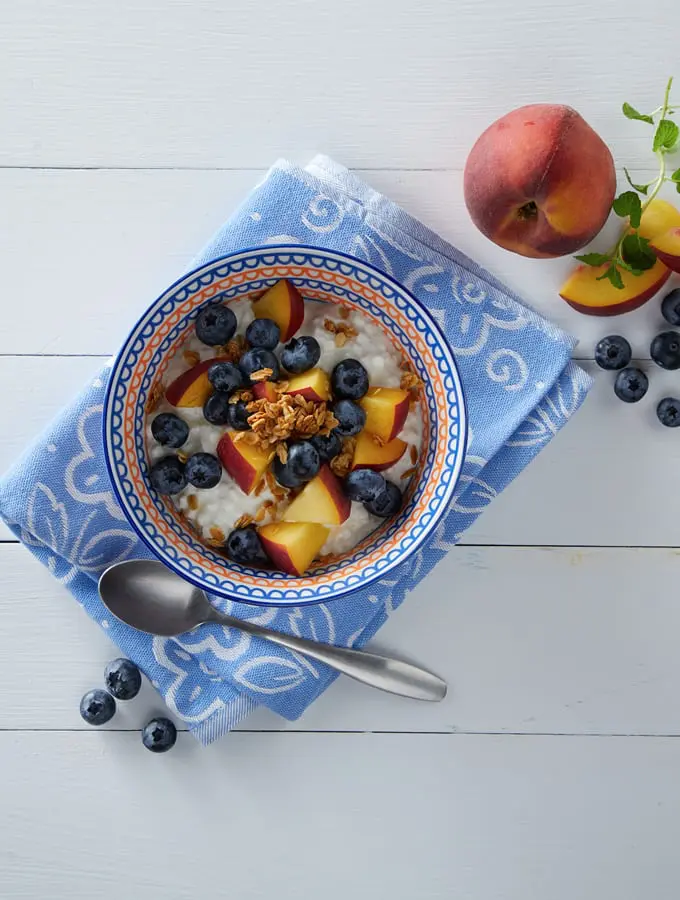 Peach Blueberry Bowl slider image 2