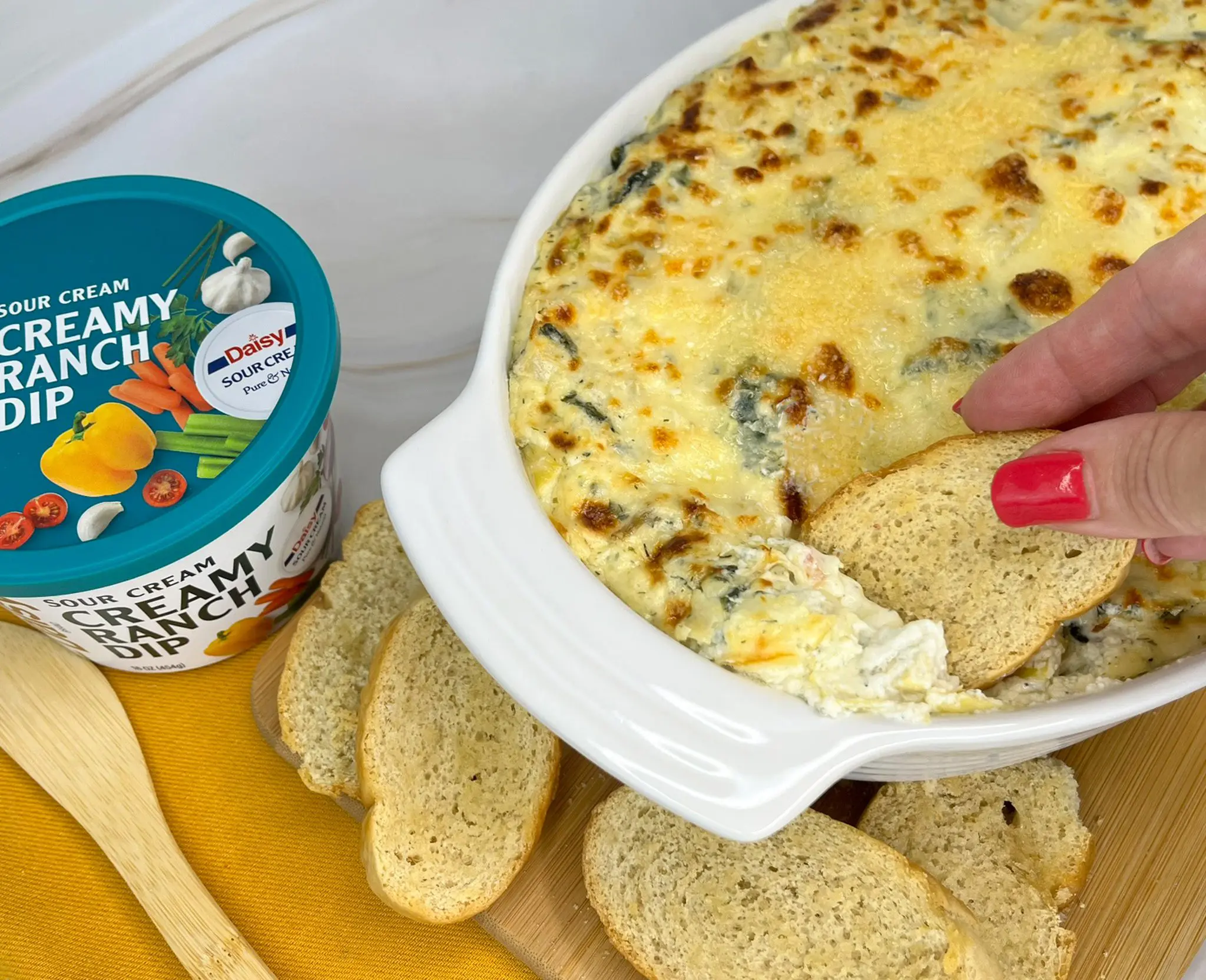 Click to open Spinach Artichoke Dip recipe