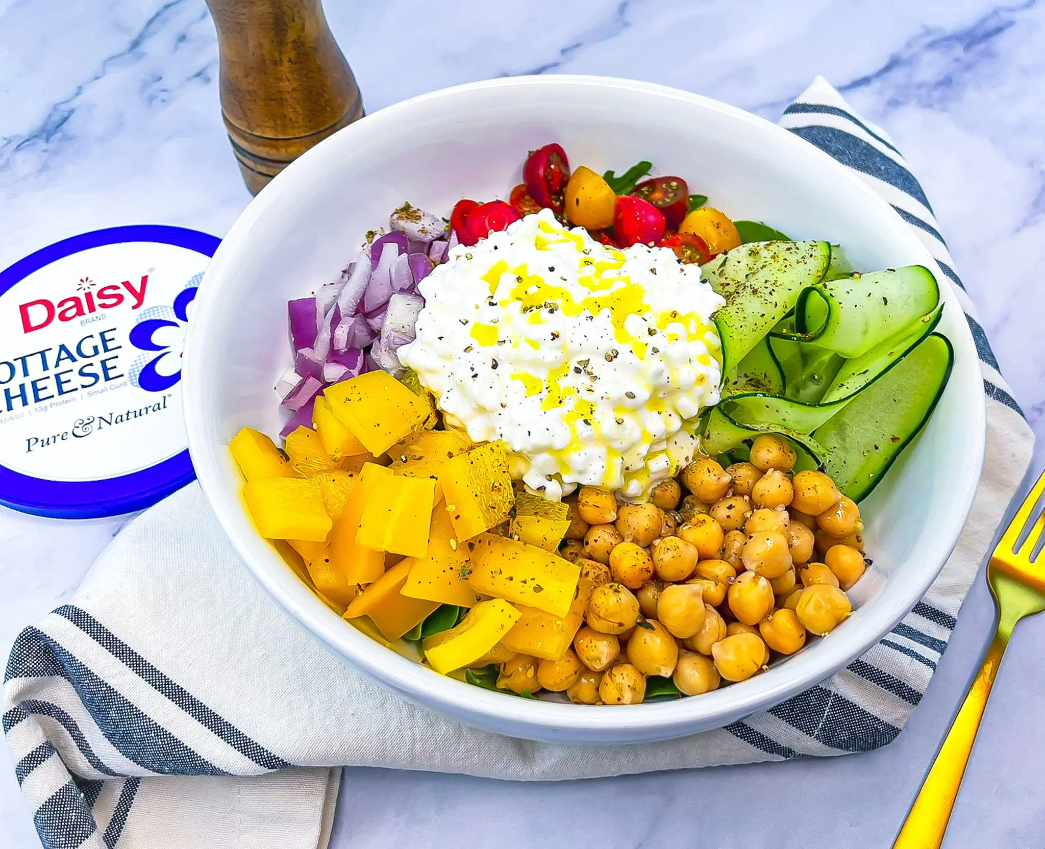 Click to open Cottage Cheese Buddha Bowl recipe