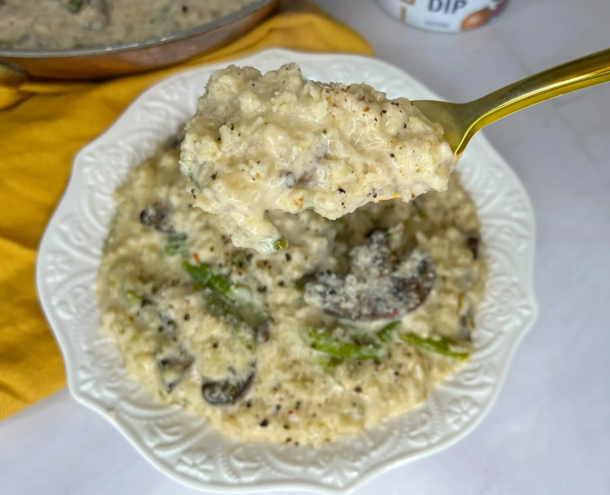 Cauliflower Risotto with Mushrooms and Asparagus slider image 2