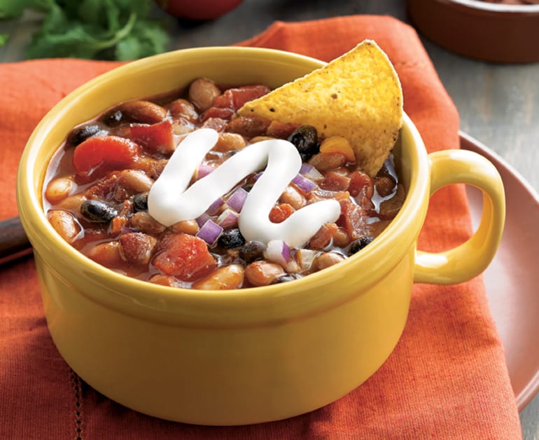 View recommended Applewood Smoked 3-Bean Chili recipe