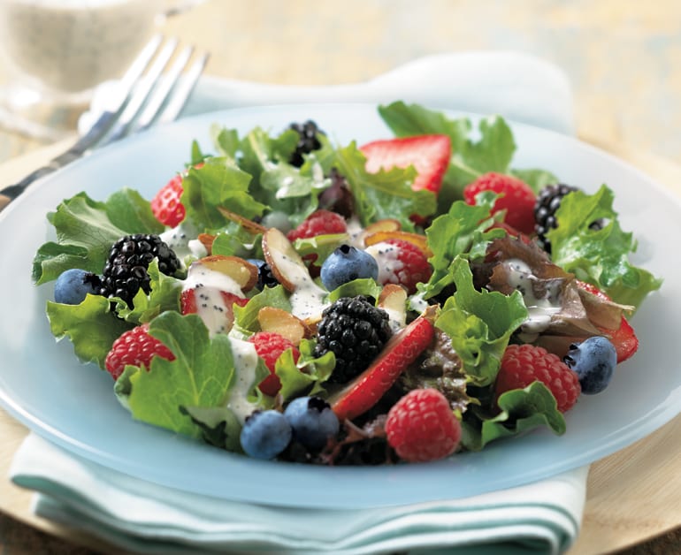 Click to open Baby Greens & Berry Salad recipe