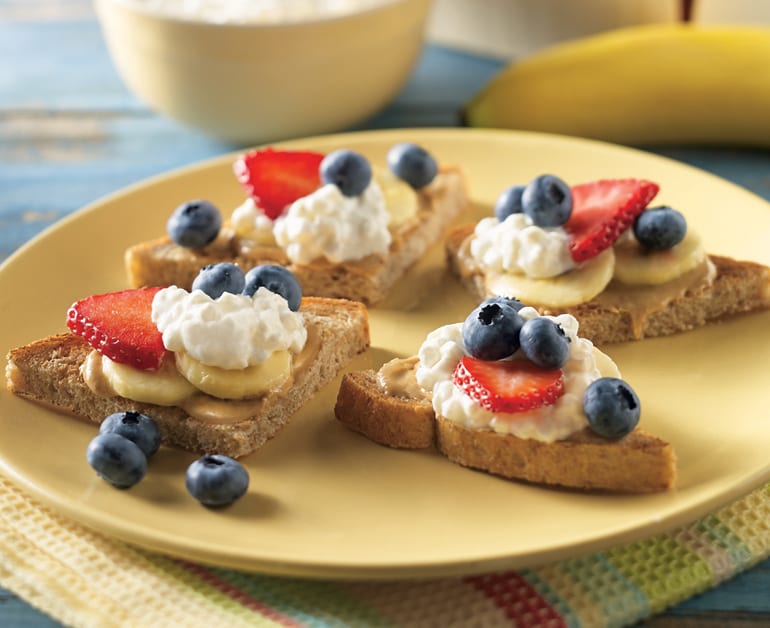 Banana Berry Crostini slider image 1