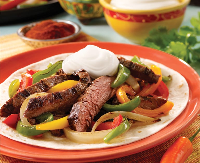 View recommended Beef Fajitas recipe