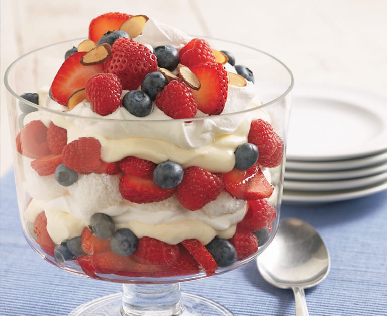 View recommended Berry Trifle recipe