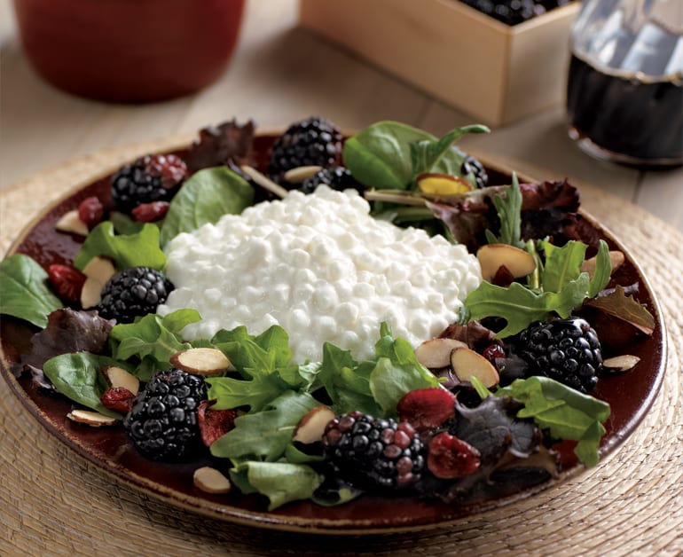 View recommended Blackberry Salad recipe