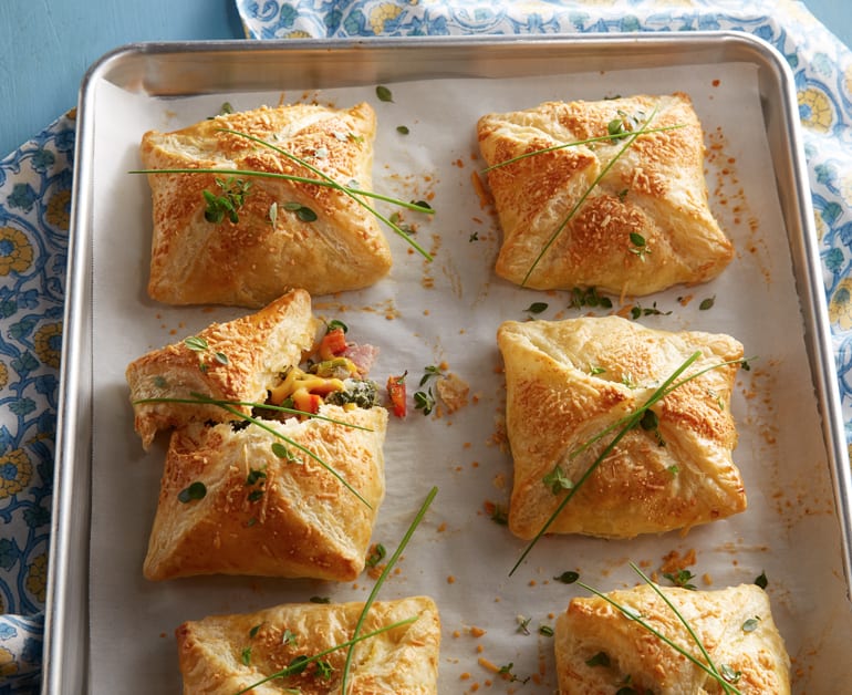 Thumbnail image for Ham and Cheese Breakfast Pastries