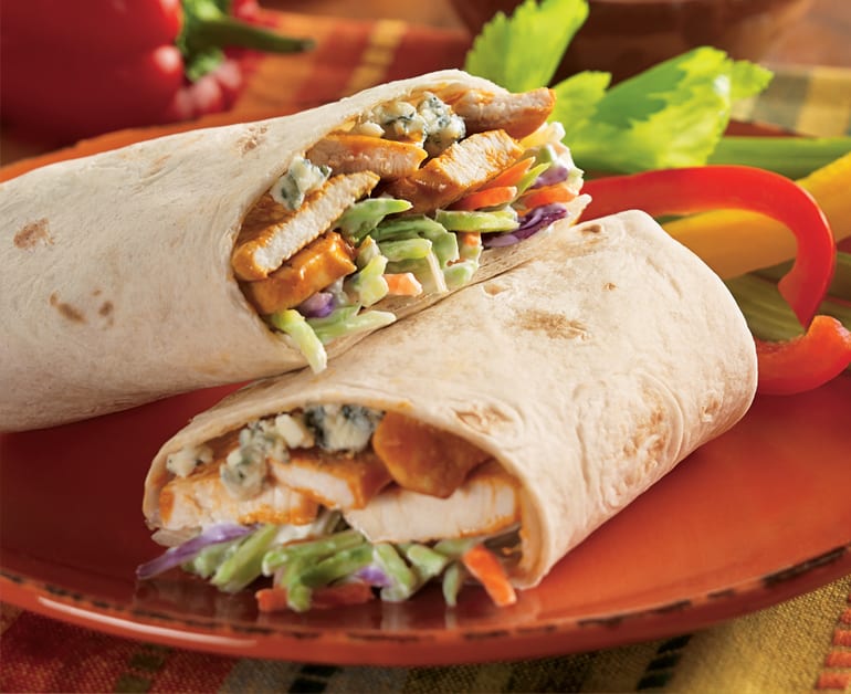 View recommended Buffalo Chicken Wraps recipe