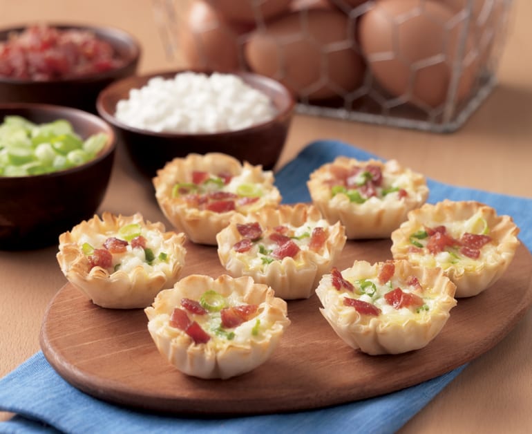 View recommended Cheesy Quiche Bites recipe