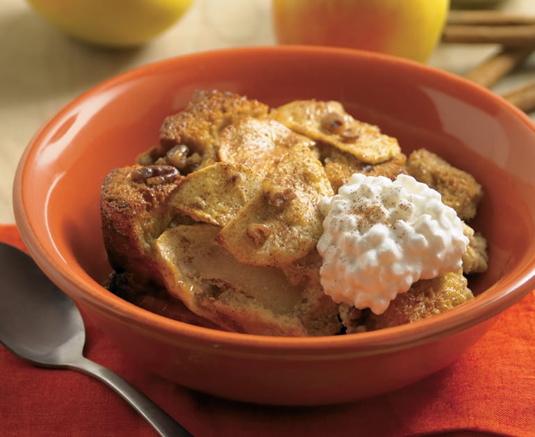 Cinnamon Apple Cheese Strata slider image 1