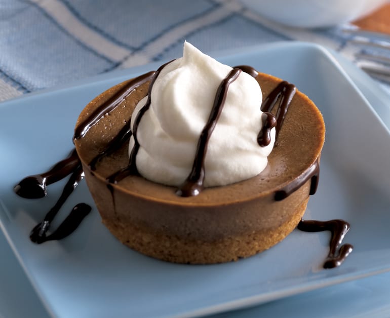 View recommended Coffee Caramel Cheesecake Cups recipe