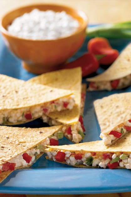 cottage cheese quesadilla