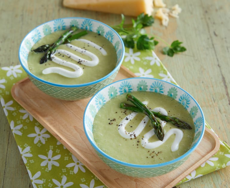 Click to open Creamy Fresh Asparagus Soup recipe