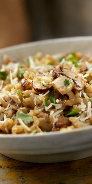 CREAMY BROWN RICE AND VEGETABLES 770X628