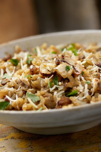 CREAMY BROWN RICE AND VEGETABLES 770X628