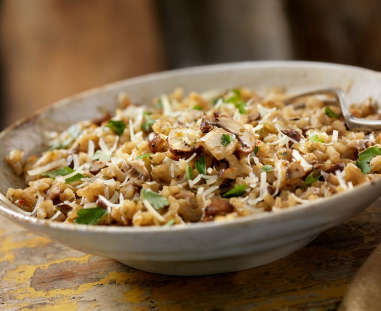 Thumbnail image for Creamy Brown Rice and Vegetables