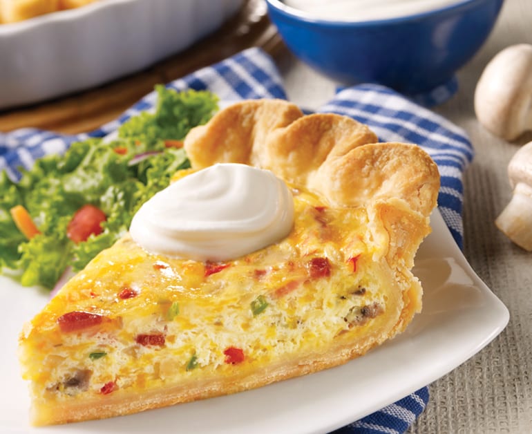 View recommended Daisy Quiche recipe