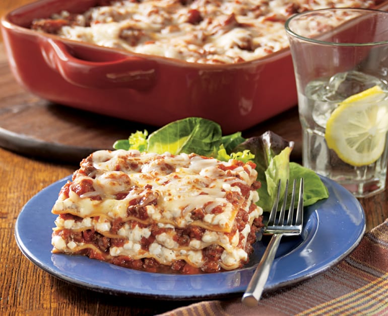 Click to open Easy Cheesy Lasagna recipe