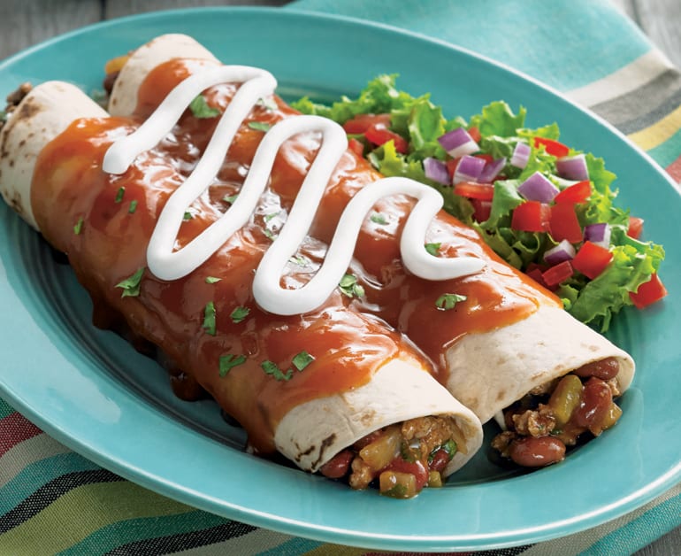Thumbnail image for Enchiladas con Salsa Roja