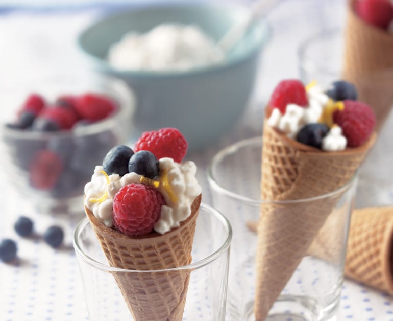 View recommended Fresh and Fruity Cones recipe