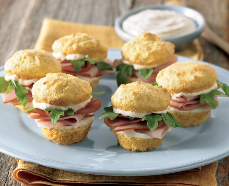 Ham and Cornbread Sliders slider image 1