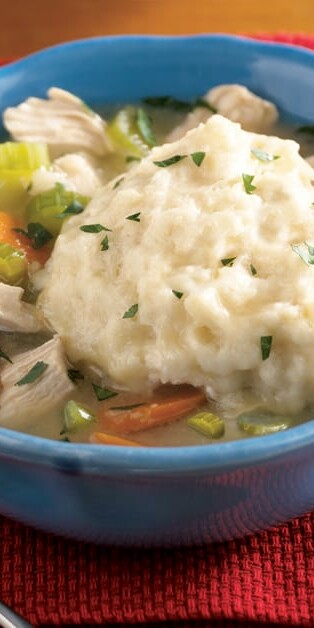 HEARTY CHICKEN SOUP WITH DUMPLINGS 770x628