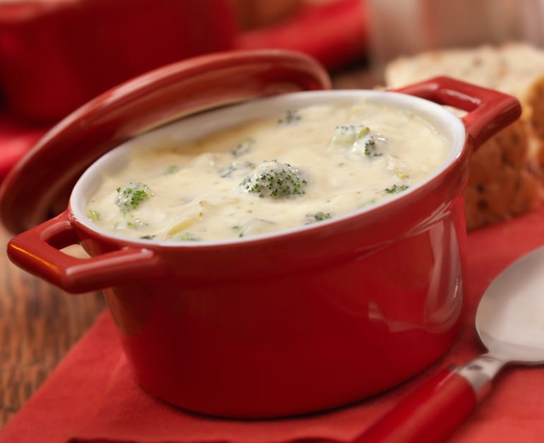 Thumbnail image for Light Broccoli Cheese Soup