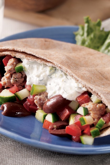 Light Greek Gyros with Tzatziki Sauce - Daisy Brand - Sour Cream ...