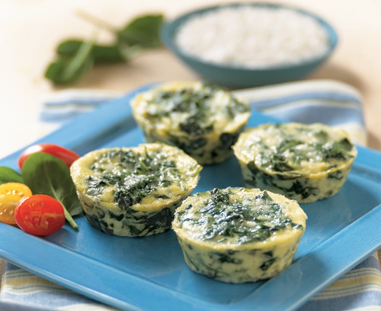 View recommended Mini Spinach Quiches recipe