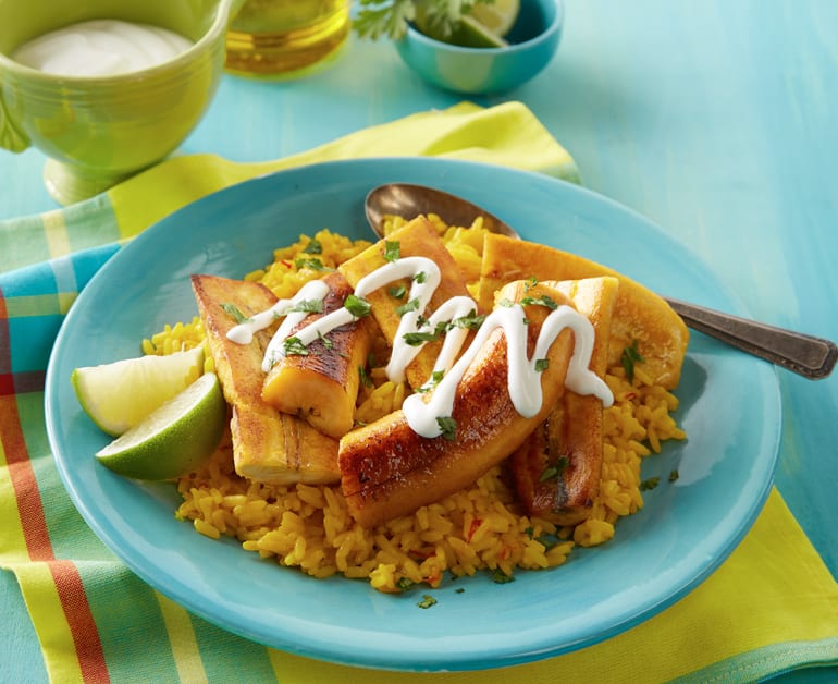 View recommended Mexican Rice with Sweet Plantains recipe