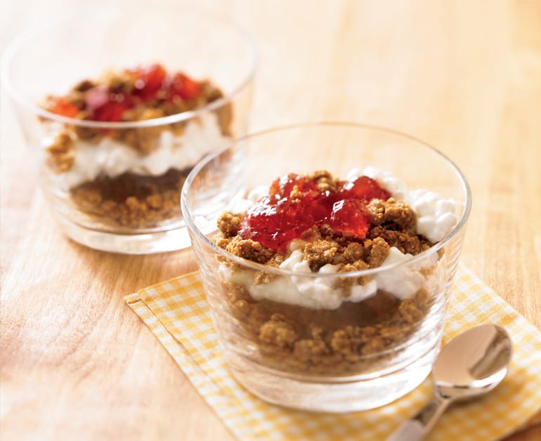 Peanut Butter and Jelly Parfaits slider image 1