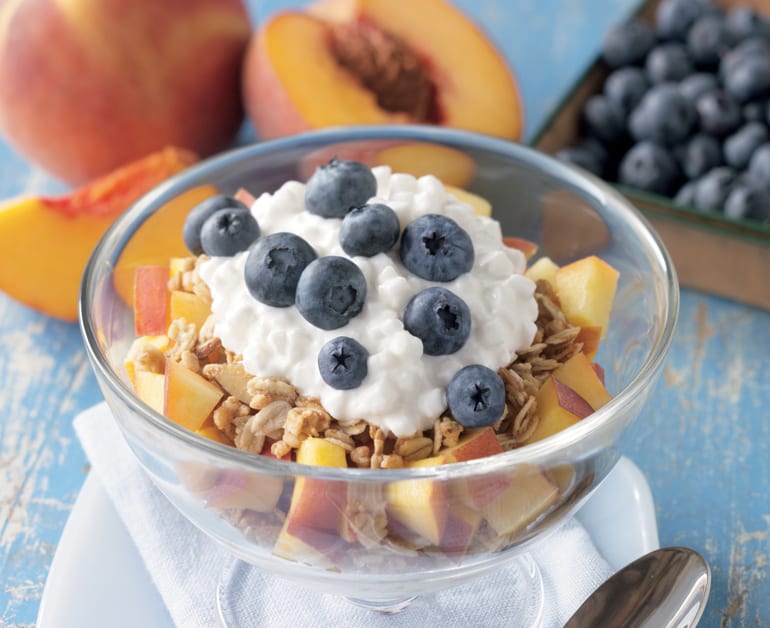 Thumbnail image for Peach Blueberry Bowl