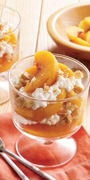 PEACH PARFAITS