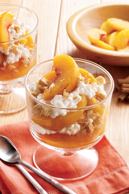 PEACH PARFAITS