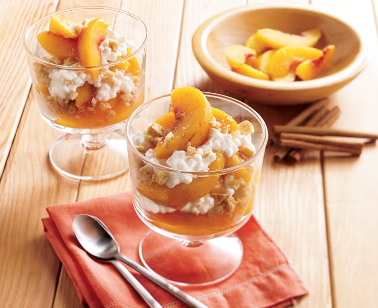 View recommended Peach Pie Parfait recipe