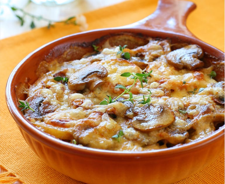 View recommended Potato and Mushroom Gratin recipe