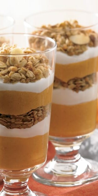 PUMPKIN PIE PARFAITS