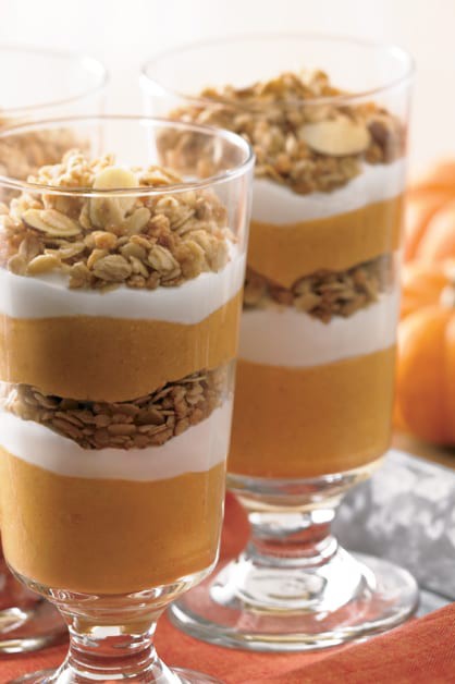 PUMPKIN PIE PARFAITS