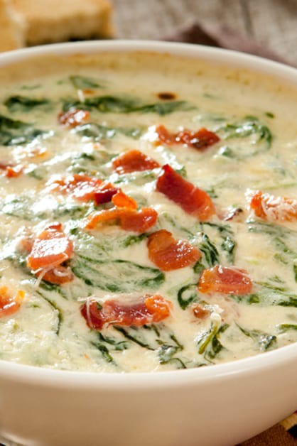 QUESO SPINACH BACON DIP 770x628