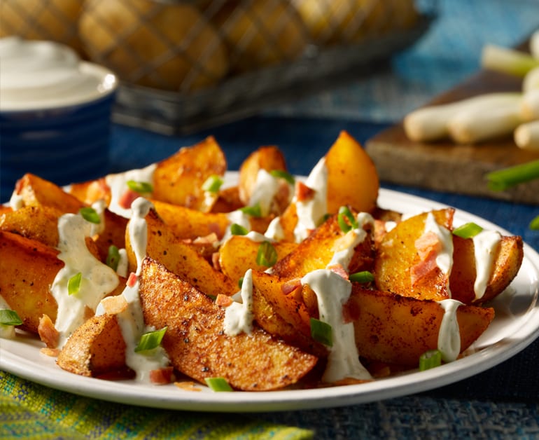 View recommended Ranch Potato Wedges recipe