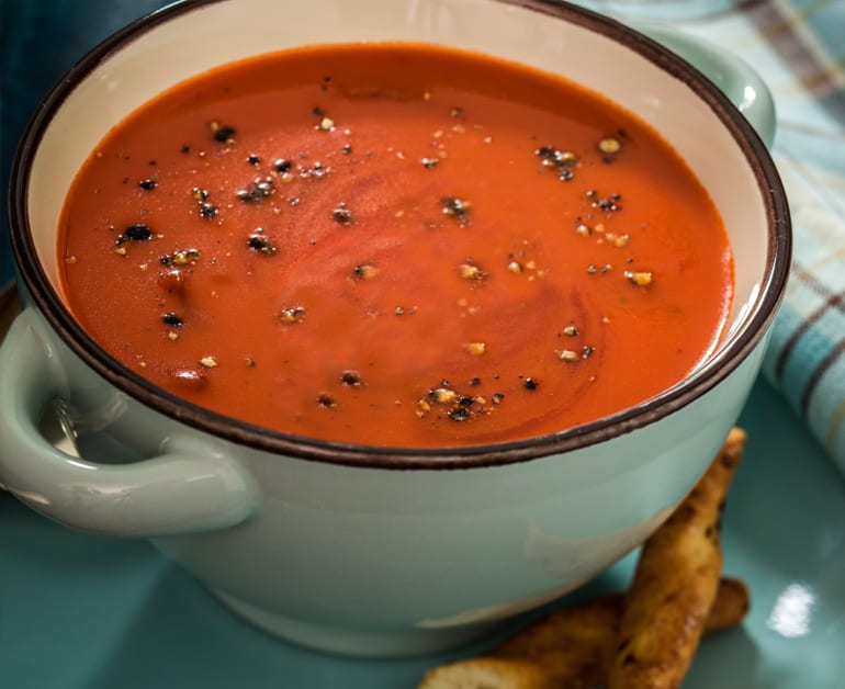 View recommended Roasted Red Pepper Soup recipe