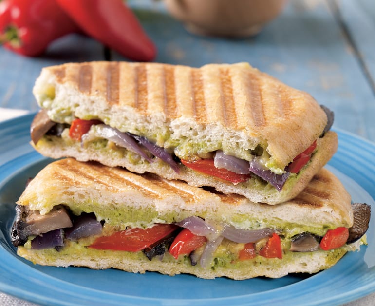 Thumbnail image for Roasted Veggie Panini