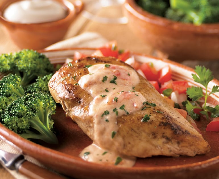 Click to open Pollo con Salsa de Crema Daisy recipe