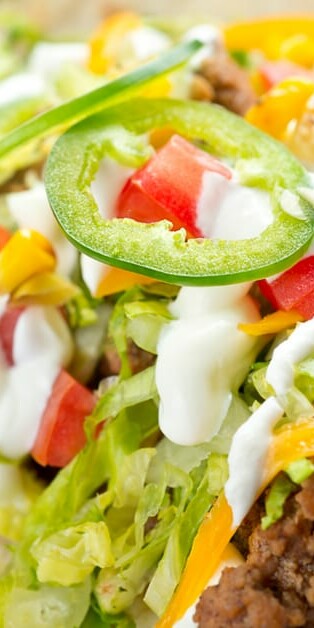 Soft beef tacos with sour cream