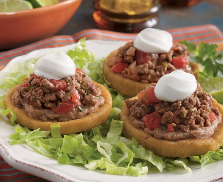 View recommended Sopes recipe