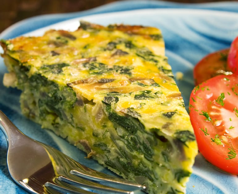 Spinach Quiche slider image 1