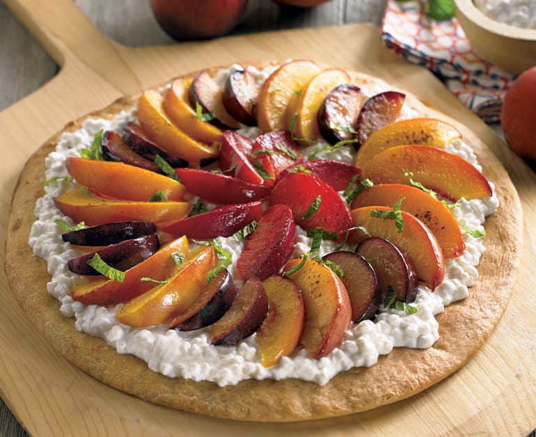 View recommended Roasted Stone Fruit Pizza recipe